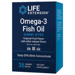 Life Extension Omega-3 Fish Oil 36 Gummies
